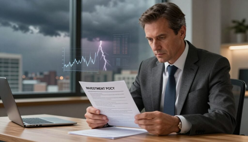 how a written investment policy keeps you consistent